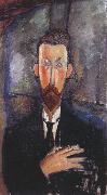 Amedeo Modigliani Portrait of Paul Alexandre in Front of a Window (mk39) oil painting on canvas